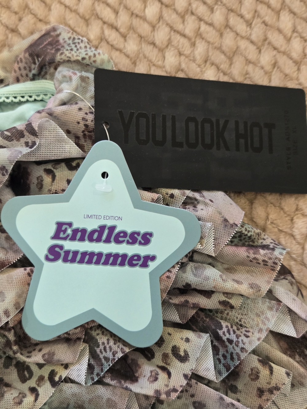Endless Summer Mint Multi Ruffle Skort - Picture 8 of 13